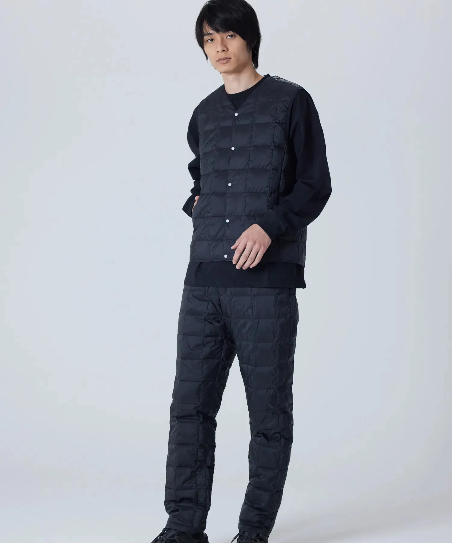 Unisex Basic Regular Straight Down Pants sold by Taion