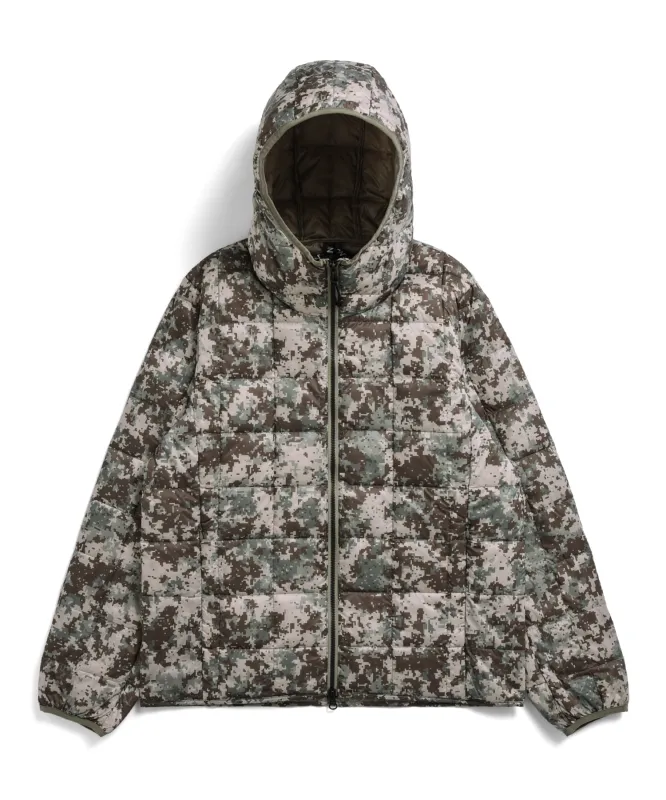 Unisex Basic Hood W-Zip Down Jacket made by Taion