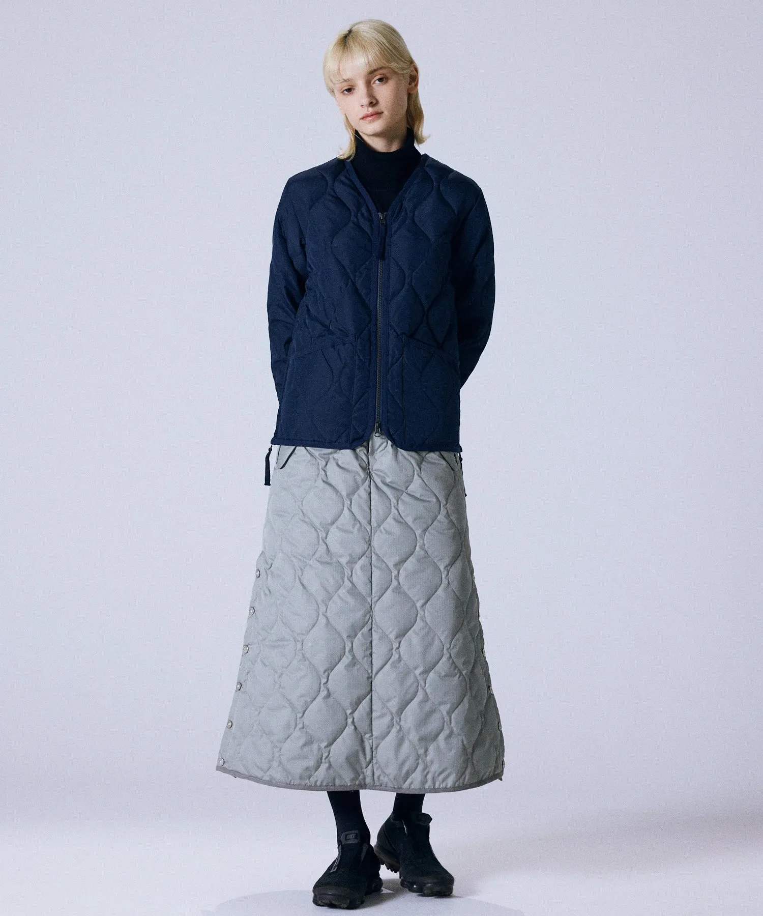 Unisex Military W-Zip V-Neck Down Jacket (Hard Shell) sold by Taion product image thumbnail 2