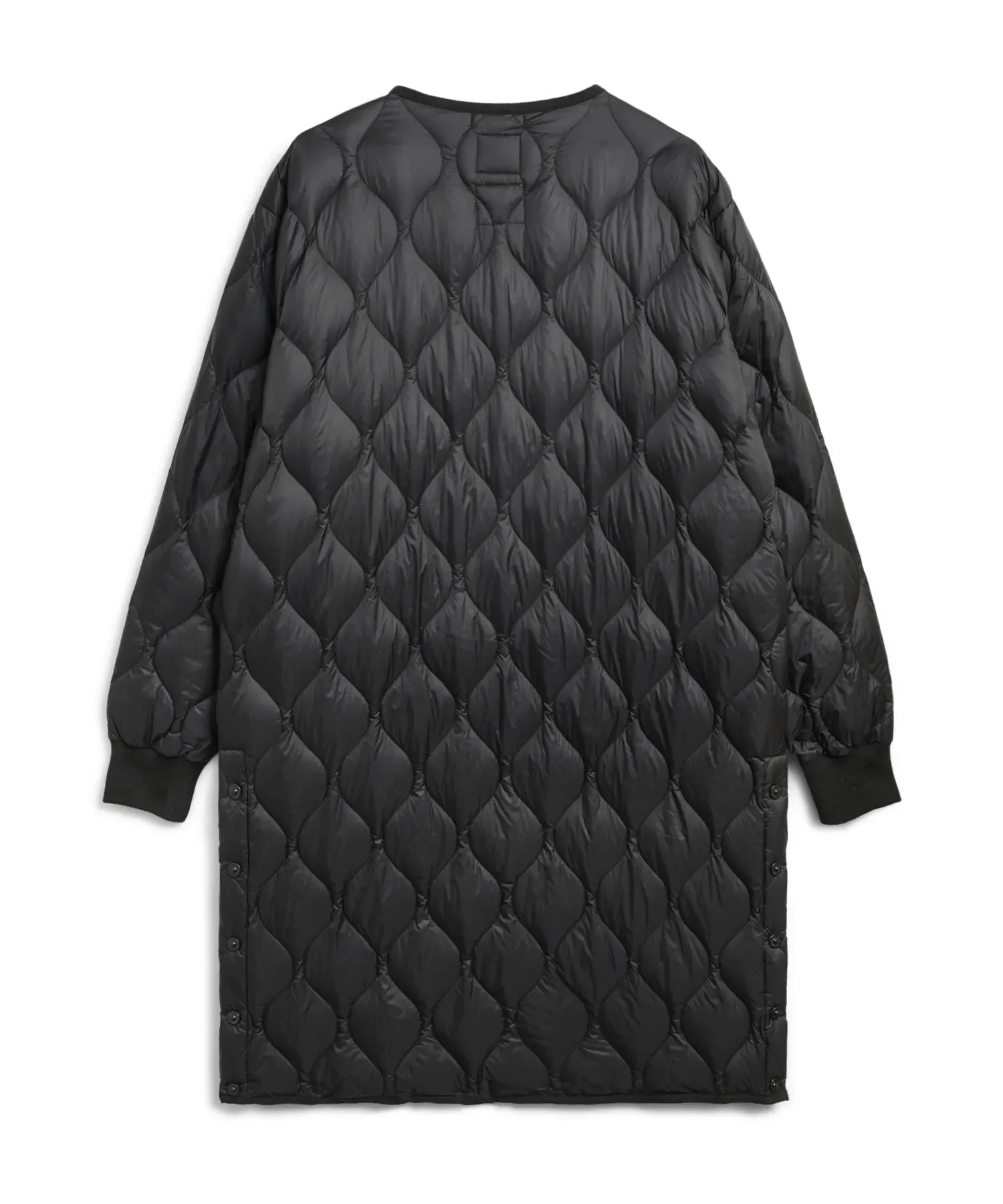 Unisex Military Over Size Crew Neck Long Down Jacket (Soft Shell) sold by Taion product image thumbnail 3