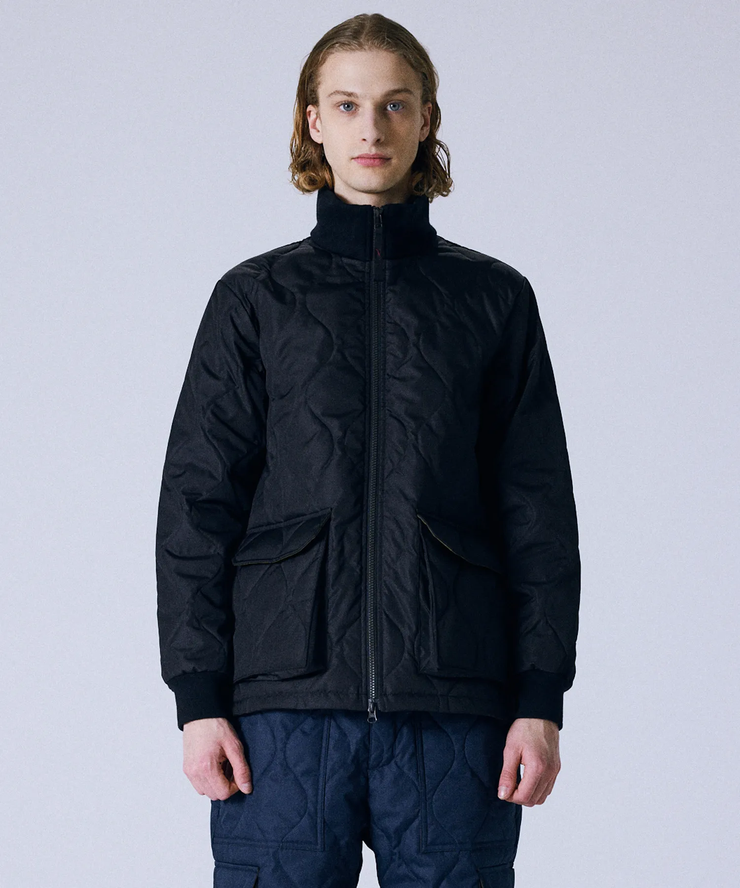 Unisex Military Rib Hi Neck Down Jacket (Hard Shell) sold by Taion