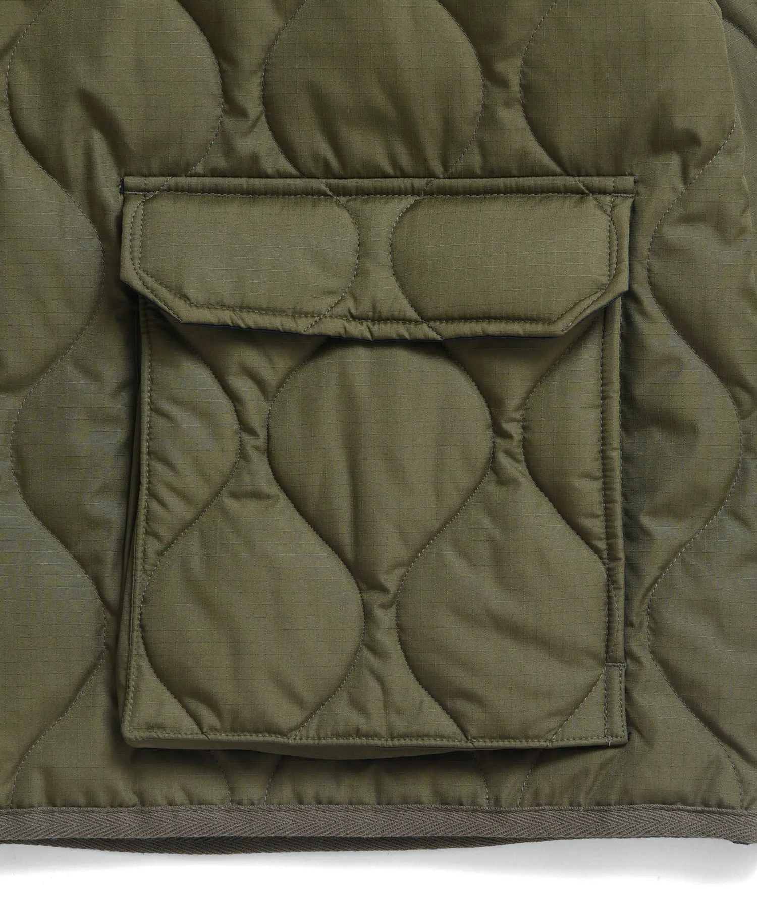 Unisex Military W-Zip Down Hoodie sold by Taion product image thumbnail 5