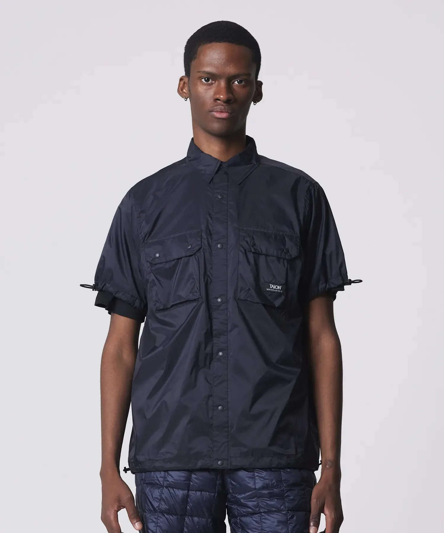 Unisex Non Down Mountain Half Sleeve Shirts sold by Taion product image thumbnail 2