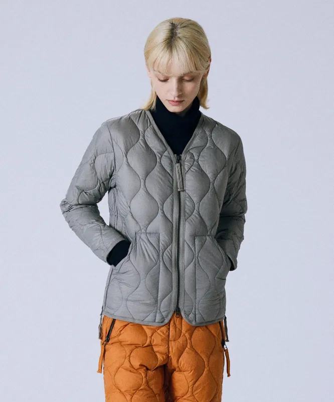 Unisex Military W-Zip V-Neck Down Jacket (Soft Shell) sold by Taion