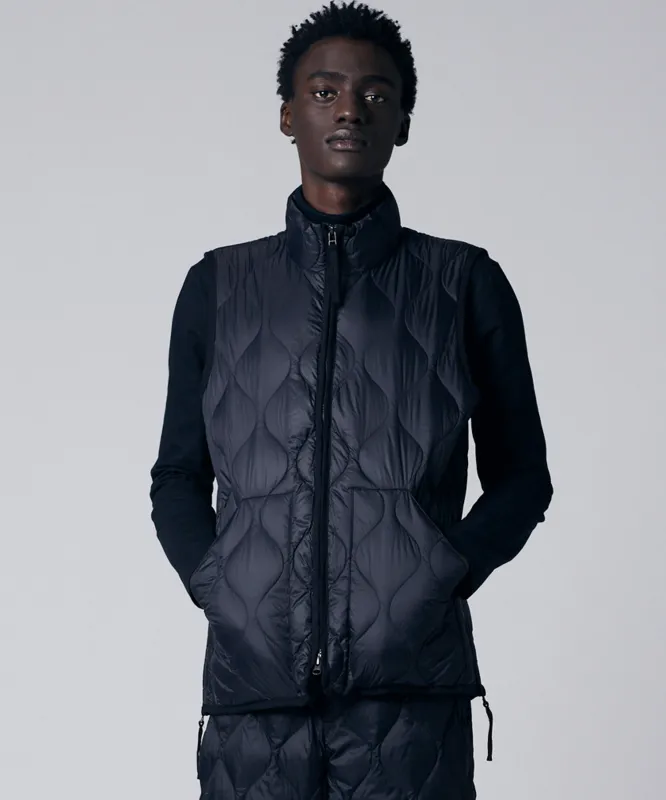 Unisex Military Hi-Neck W-Zip Down Vest (Soft Shell) sold by Taion