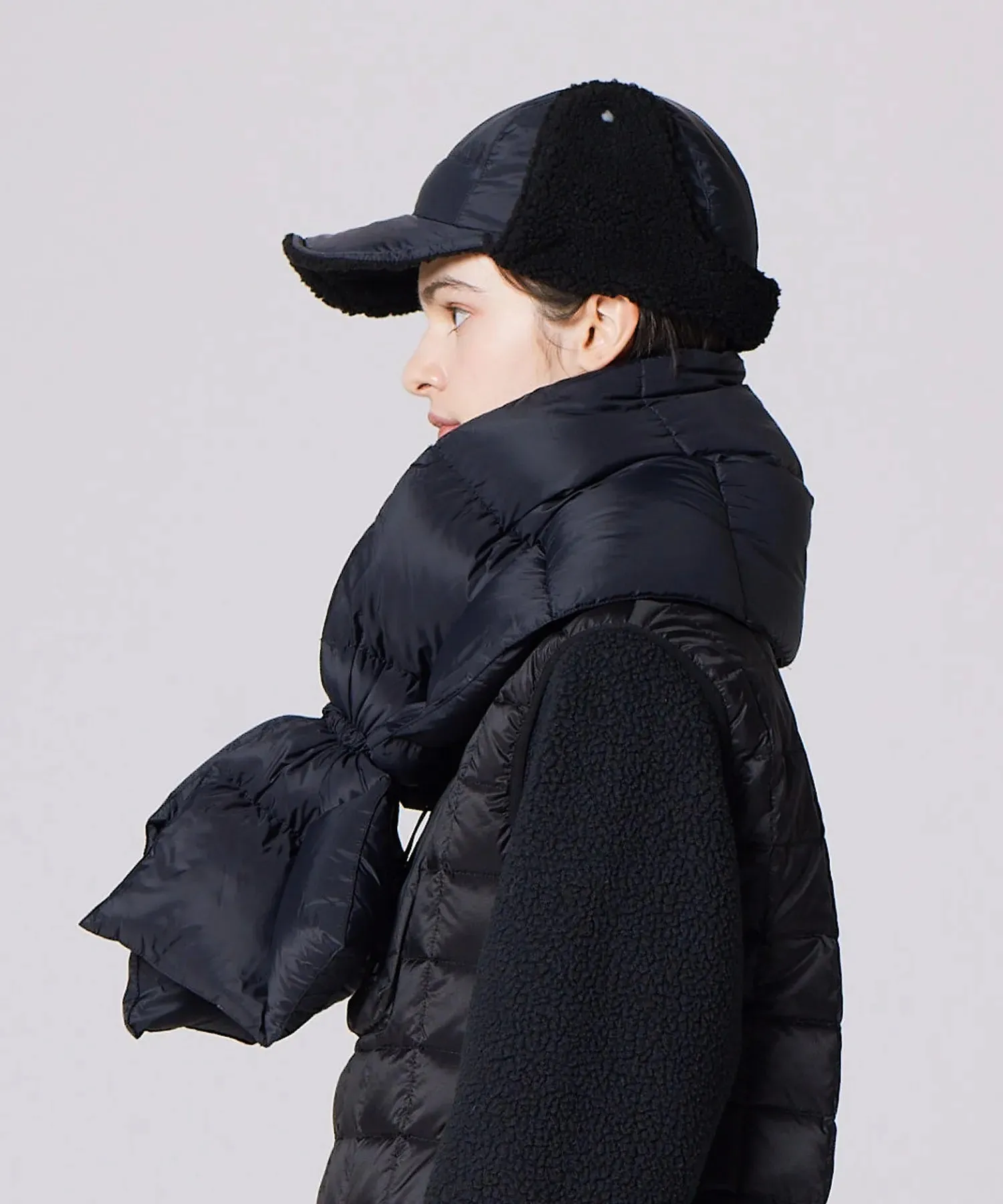 Mountain Volume Down Scarf sold by Taion product image thumbnail 4