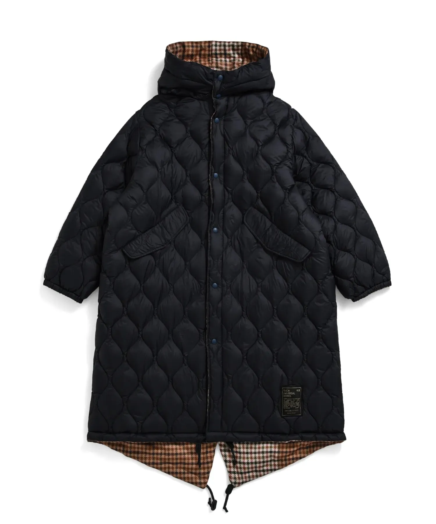 Universal Works x TAION Reversible Long Down Parka <UW-TA-R106MJ> sold by Taion