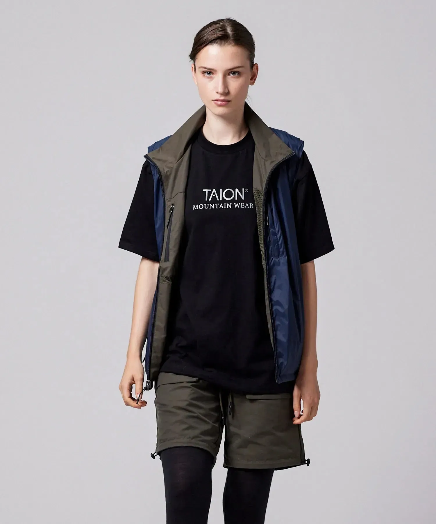 Unisex Non Down Mountain Reversible Mesh Vest sold by Taion product image thumbnail 2