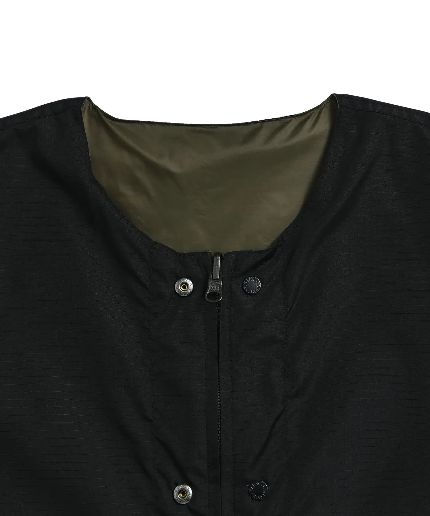 Unisex Non Down Military Reversible M65 Liner W-Zip Jacket sold by Taion product image thumbnail 5