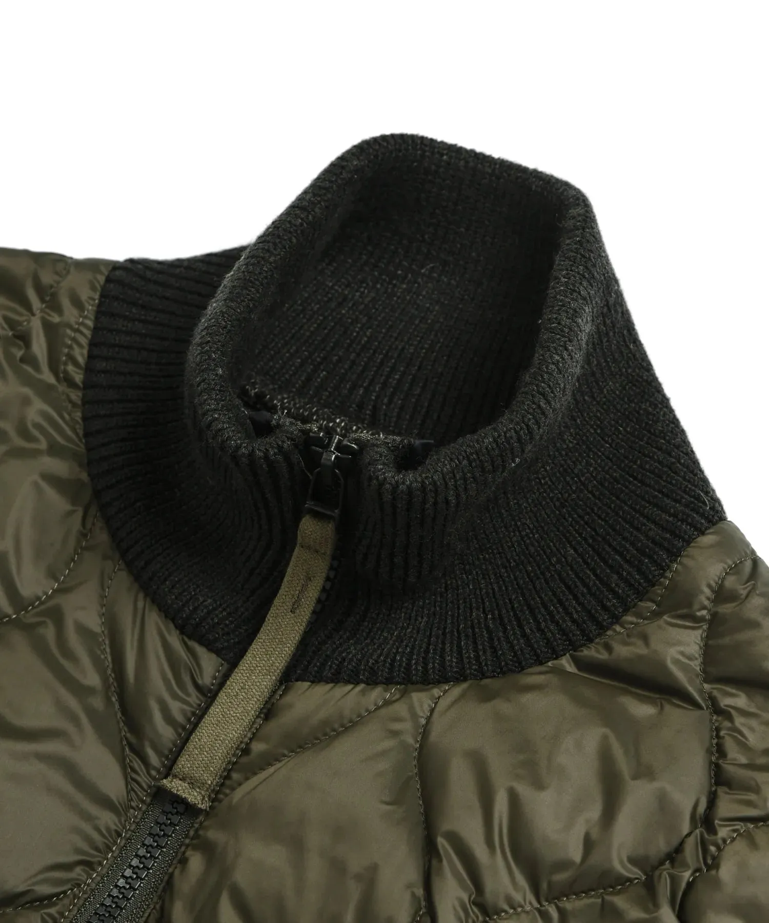 Unisex Military Hi Neck Knit + Down (Soft Shell) (TEST) sold by Taion product image thumbnail 2