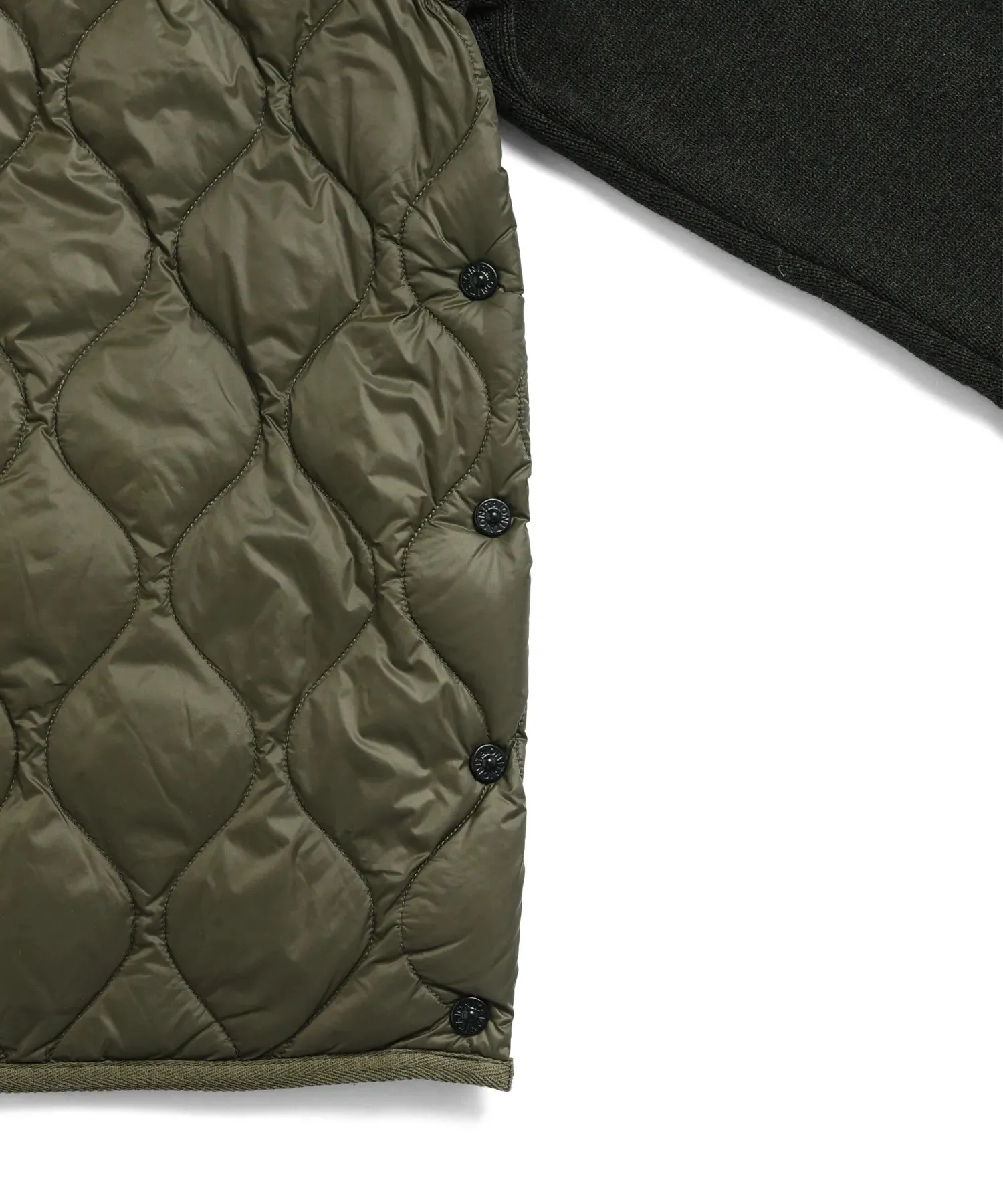 Unisex Military Hi Neck Knit + Down (Soft Shell) (TEST) sold by Taion product image thumbnail 4