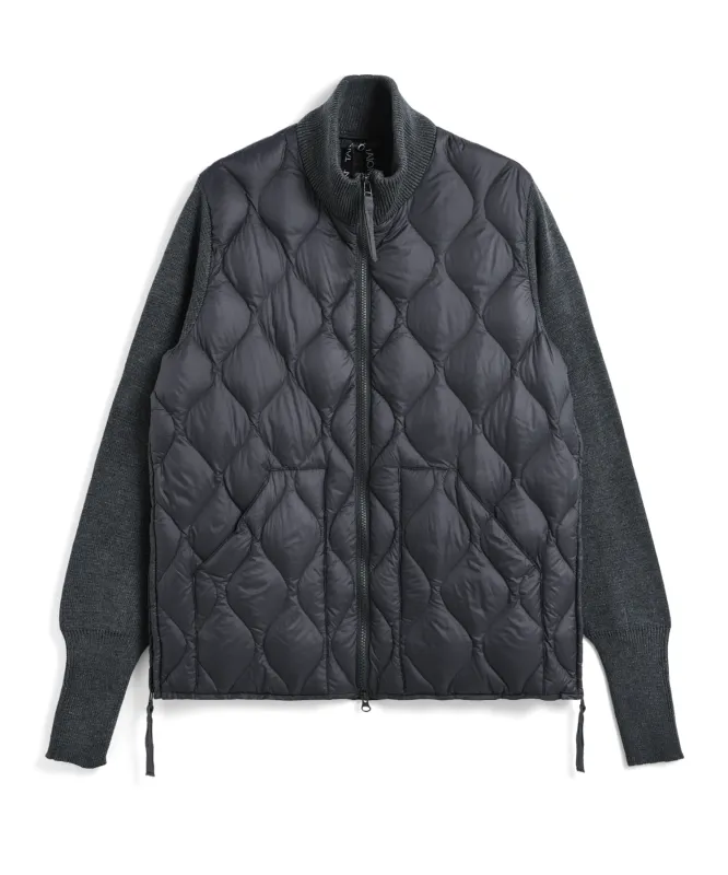 Unisex Military Hi Neck Knit + Down (Soft Shell) (TEST) made by Taion