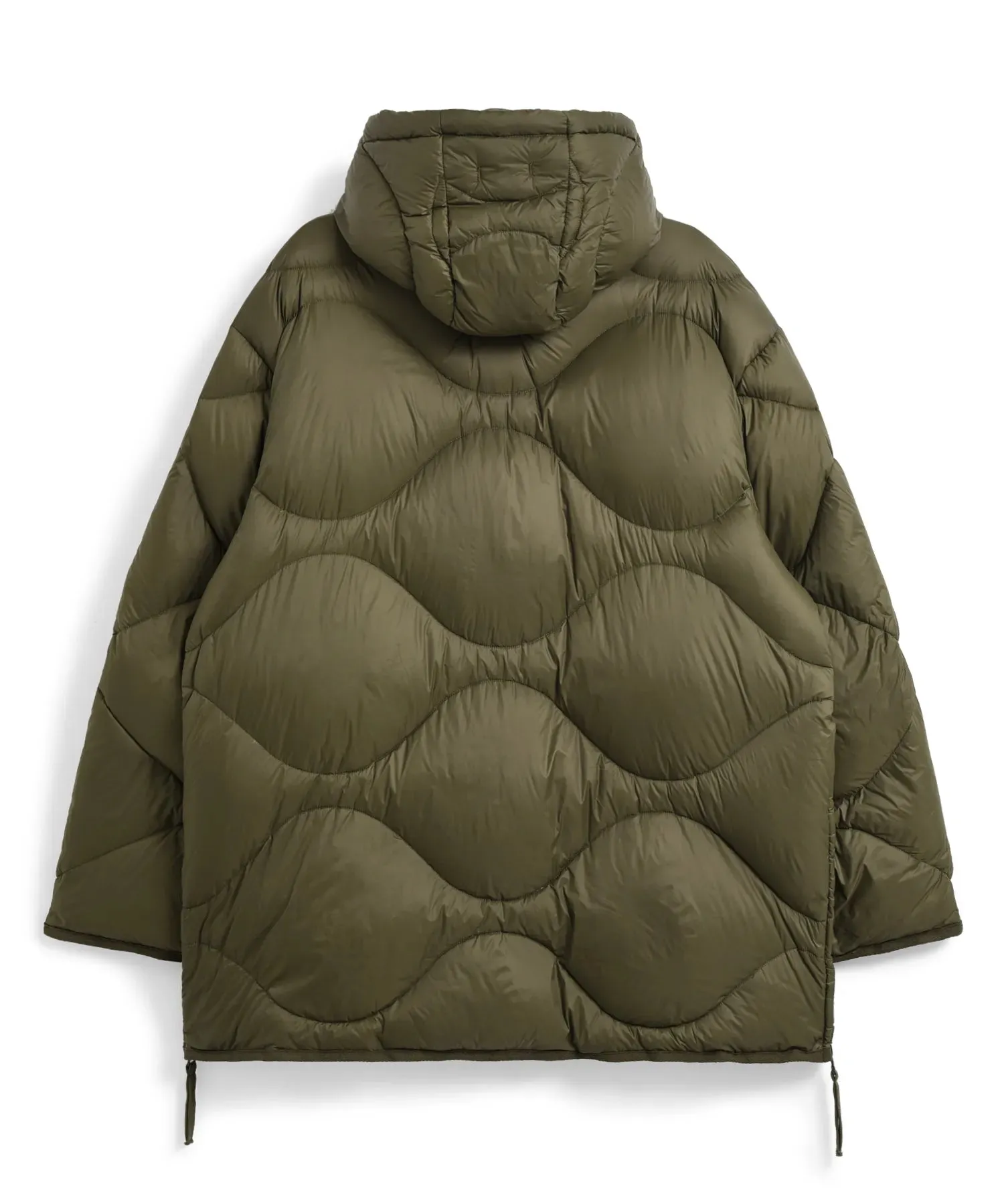Unisex Military Hooded Volume Down Jacket (SOFT SHELL) sold by Taion product image thumbnail 3