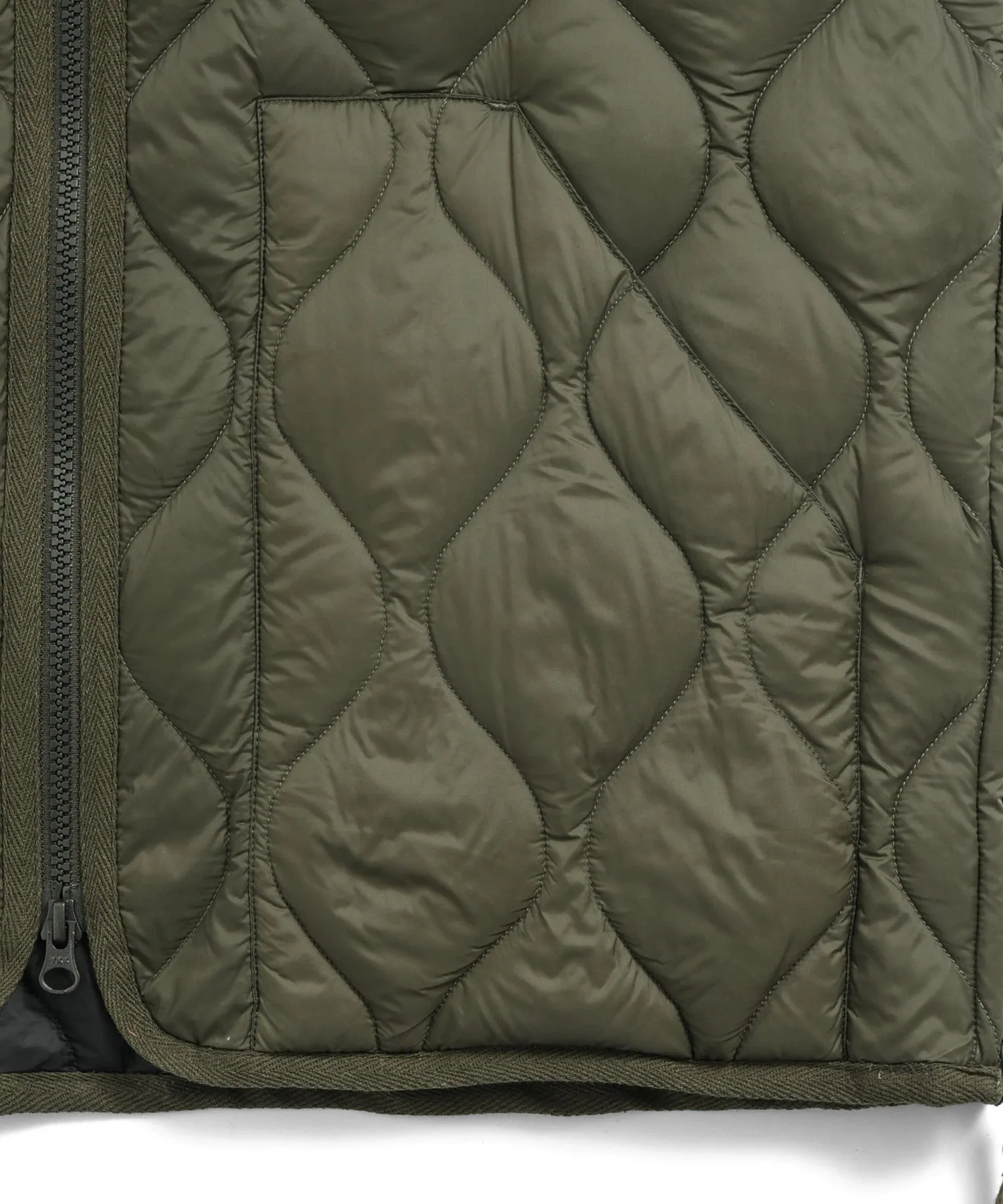 Unisex Military V-Neck W-Zip Down Vest (Soft Shell) sold by Taion product image thumbnail 5