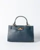Borsa Mini Kelly foulard - Nero sold by Carro Positano