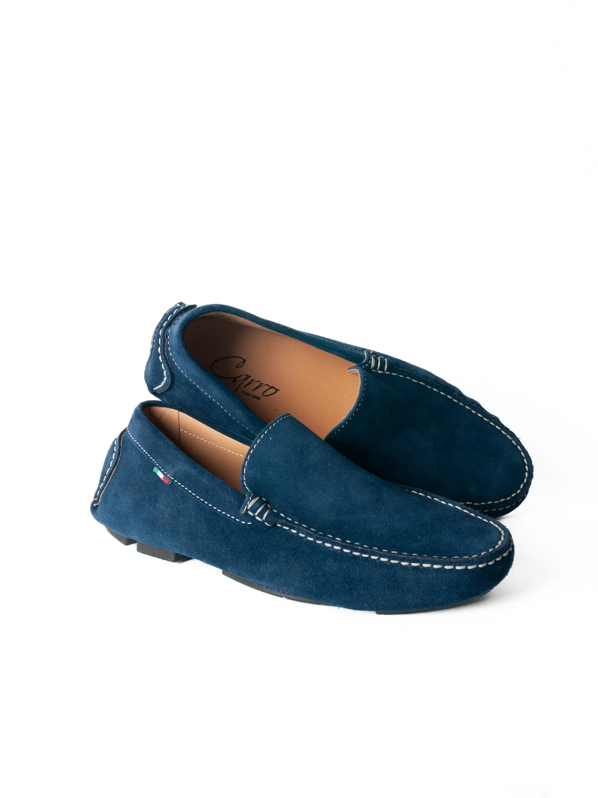 Mocassino basic - Blu navy sold by Carro Positano product image thumbnail 2