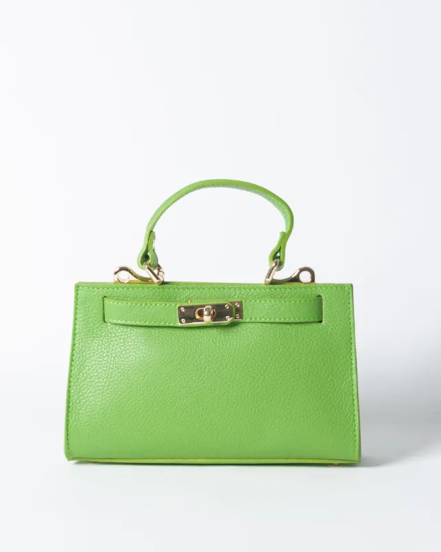 Borsa Mini Kelly - Verde mela sold by Carro Positano