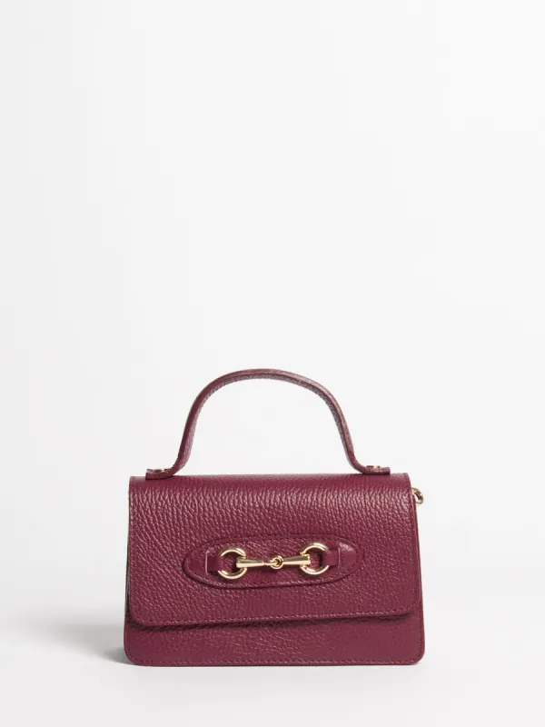 Borsa Mini G - Bordeaux sold by Carro Positano