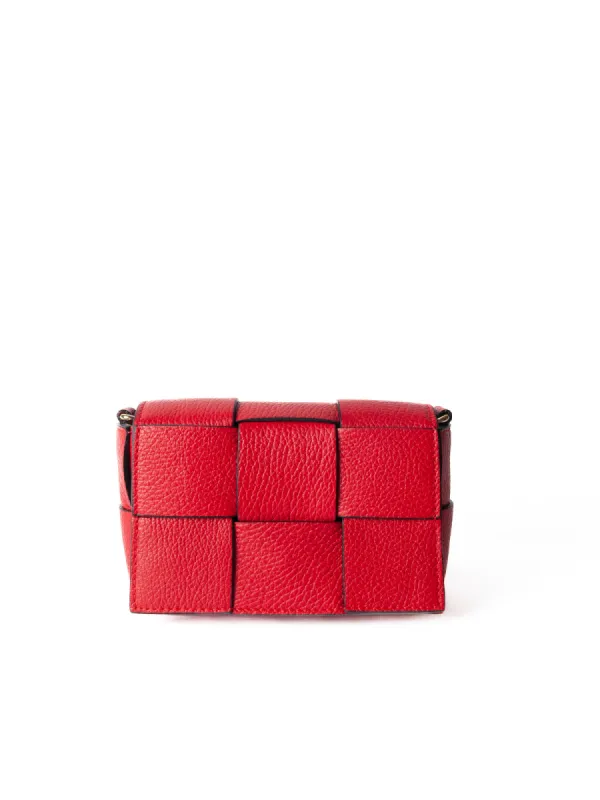 Borsa Mini Jasmine - Rossa made by Carro Positano