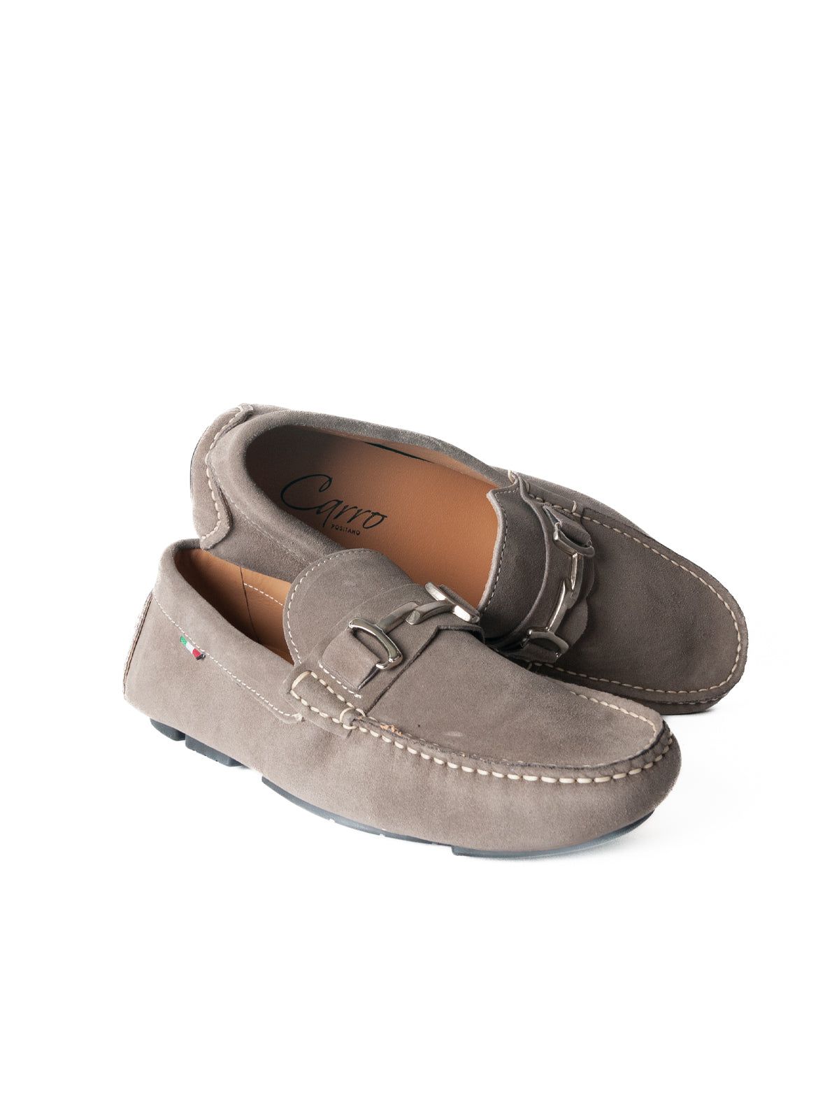 Mocassino basic fibbia - Tortora sold by Carro Positano product image thumbnail 2