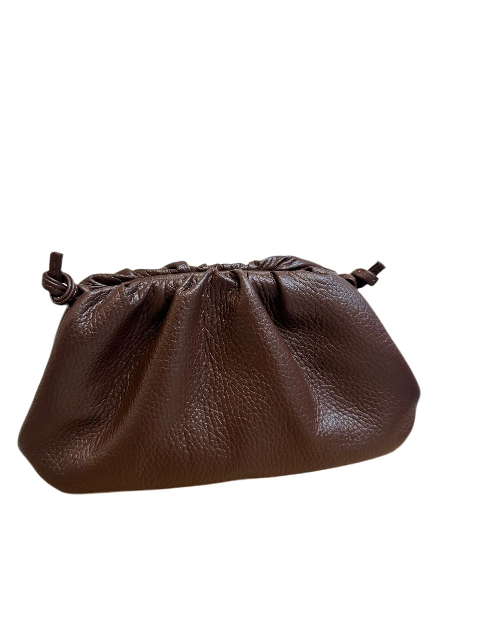 Borsa Mini Mandoo - Cioccolato sold by Carro Positano