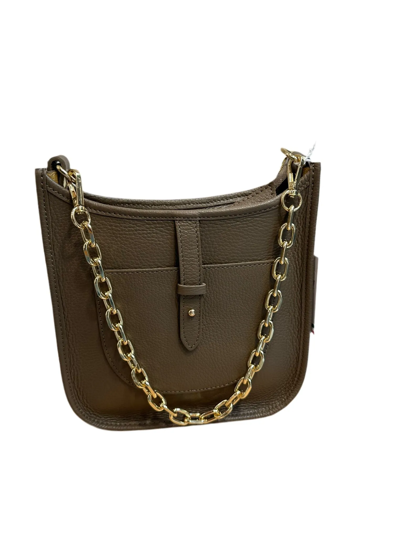Borsa Ely - Taupe scuro sold by Carro Positano