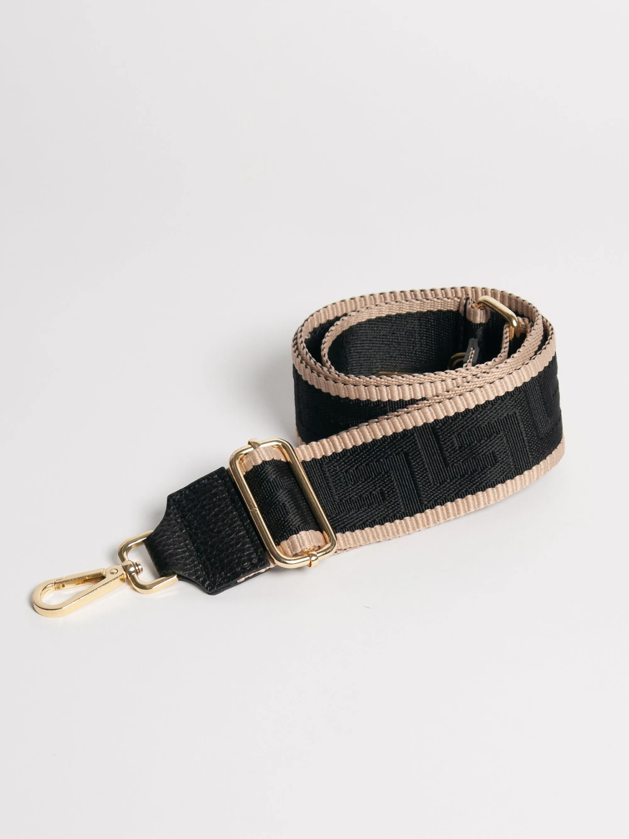 Tracolla a spalla - Nero sold by Carro Positano