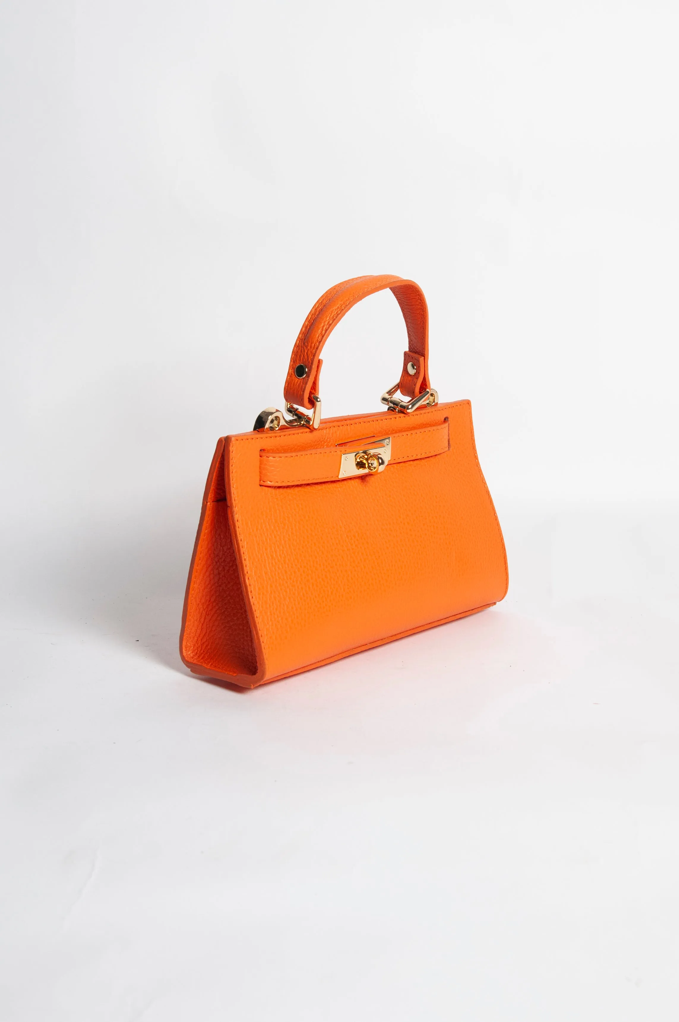 Borsa Mini Kelly foulard - Arancio sold by Carro Positano product image thumbnail 2