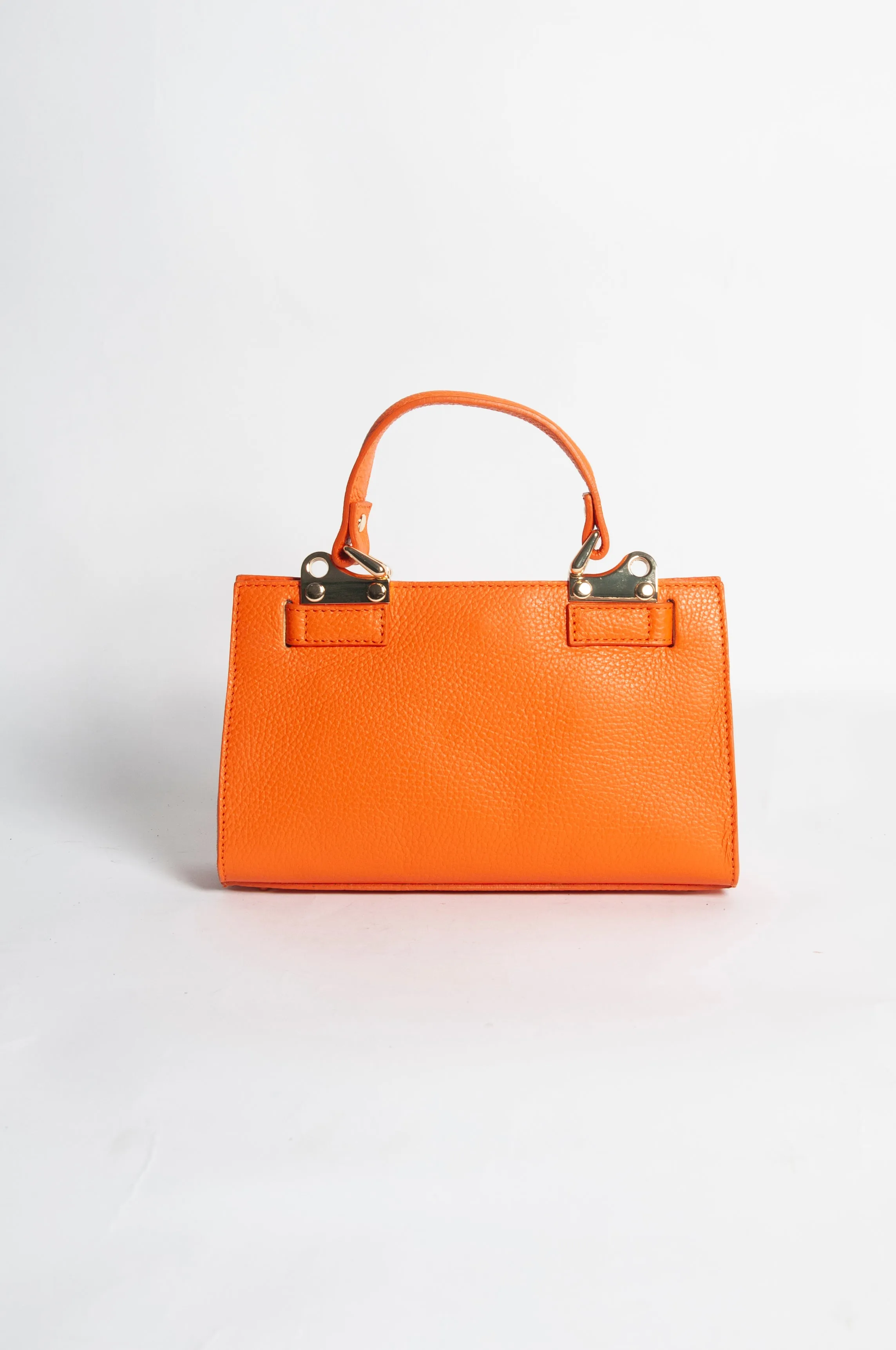 Borsa Mini Kelly foulard - Arancio sold by Carro Positano product image thumbnail 3