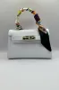 Borsa Mini K foulard - Bianco sold by Carro Positano