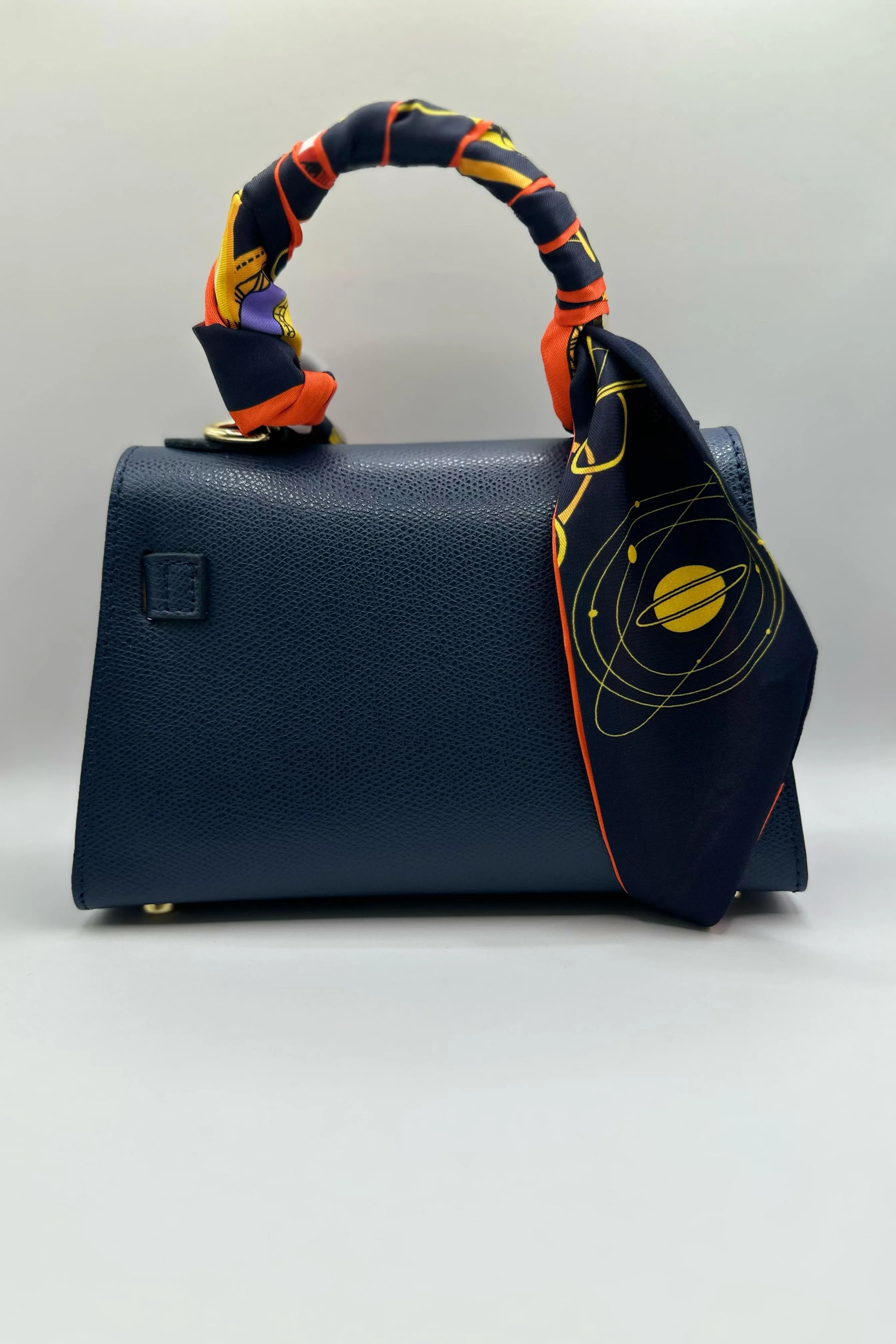 Borsa Mini K foulard - Blu sold by Carro Positano product image thumbnail 3