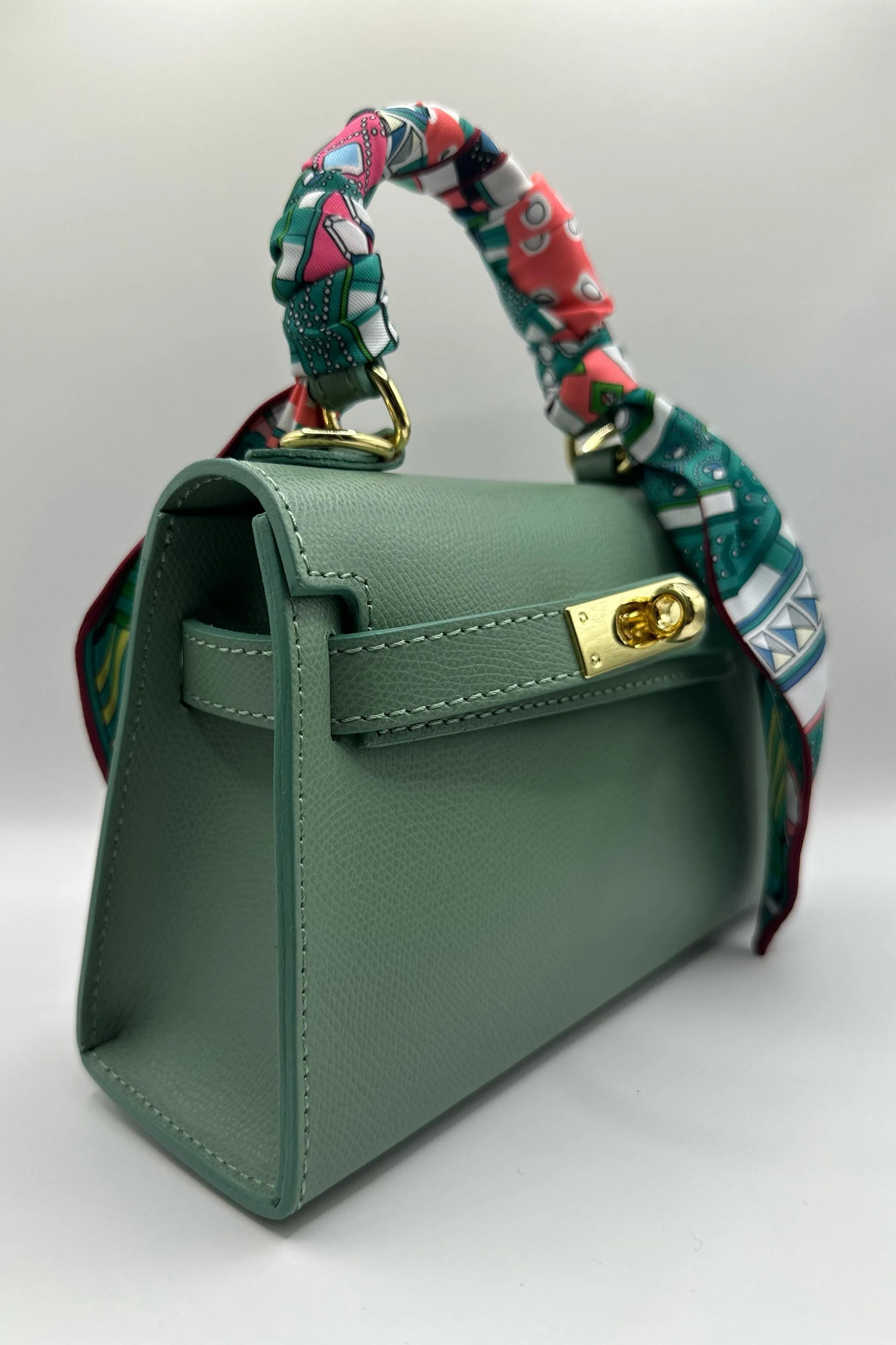 Borsa Mini K foulard - Menta sold by Carro Positano product image thumbnail 2