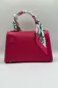 Borsa Mini K foulard - Fucsia sold by Carro Positano