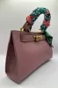 Borsa Mini Kelly foulard - Malva sold by Carro Positano