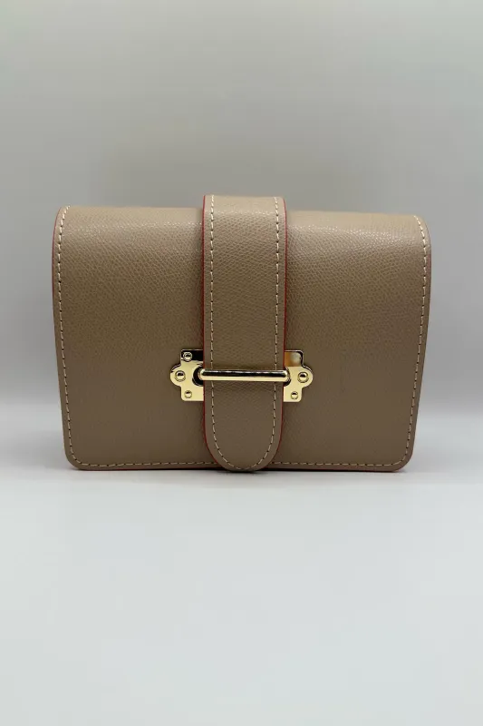 Borsa Essy - Taupe sold by Carro Positano