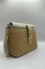 Borsa mini rafia - Beige sold by Carro Positano