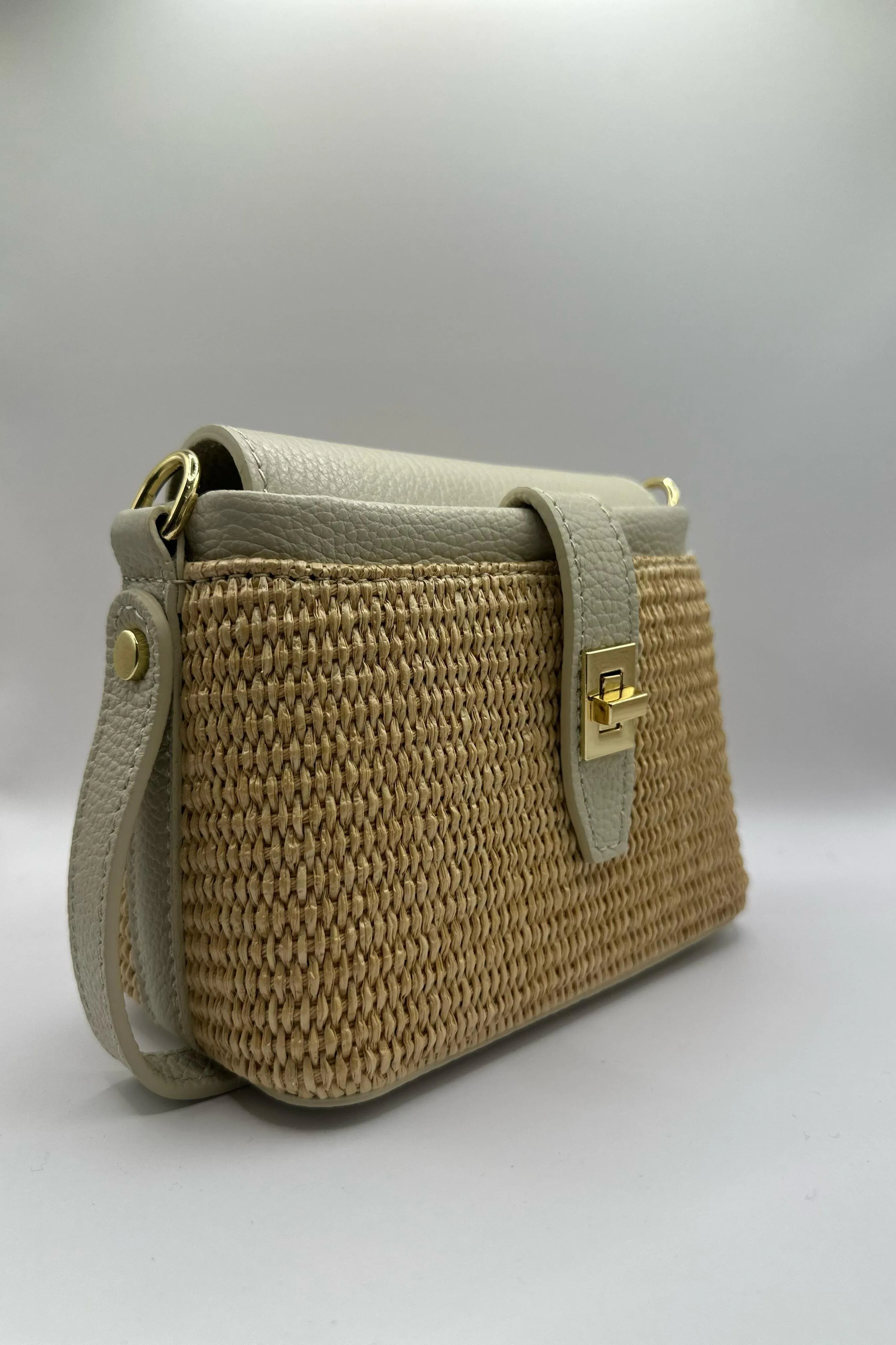Borsa mini rafia - Beige sold by Carro Positano product image thumbnail 2