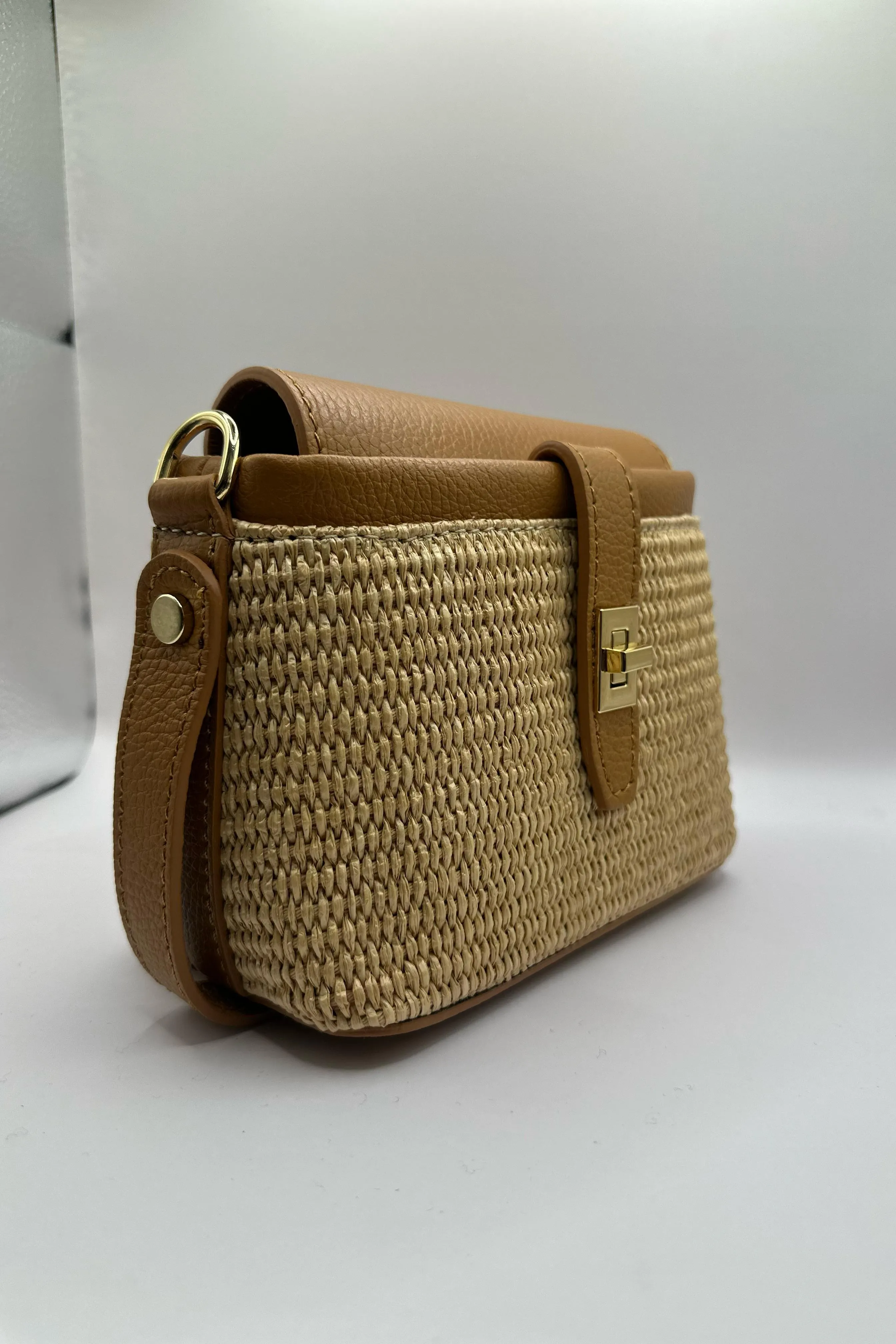 Borsa mini rafia - Cuoio sold by Carro Positano product image thumbnail 2
