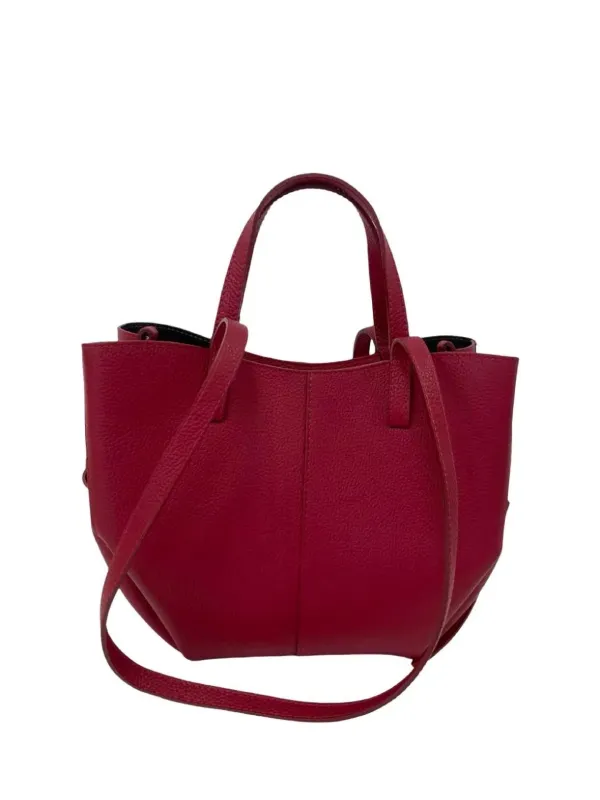 Borsa Cindy media - Rosso scuro sold by Carro Positano