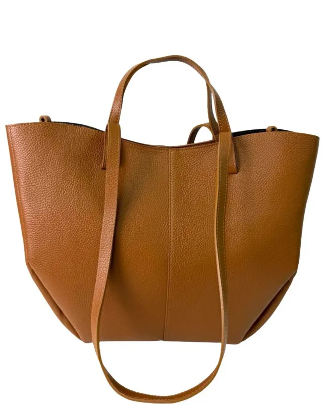 Borsa Cindy grande - Cuoio sold by Carro Positano