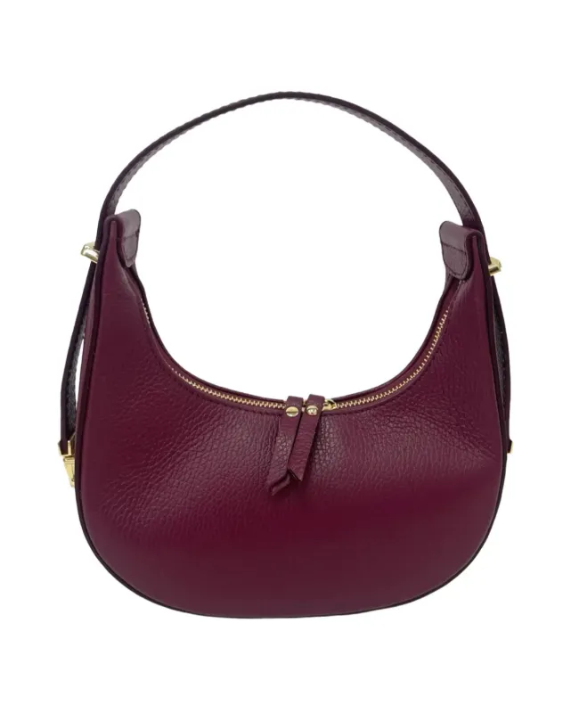 Borsa Moony bordeaux sold by Carro Positano