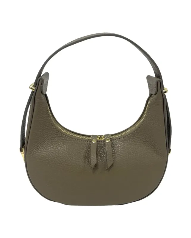 Borsa Moony taupe sold by Carro Positano