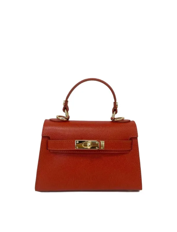 Borsa mini K -arancio sold by Carro Positano