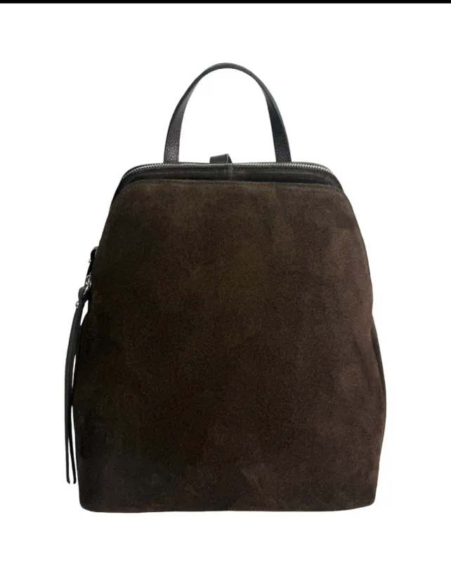 Zaino camoscio -testa moro sold by Carro Positano