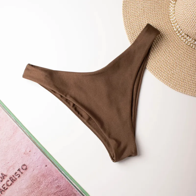 Slip Joy Marrone made by Carro Positano