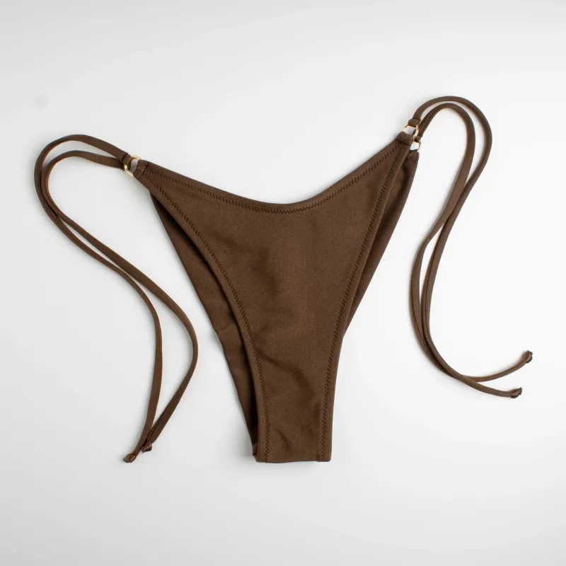 Slip Brasiliano Marrone made by Carro Positano
