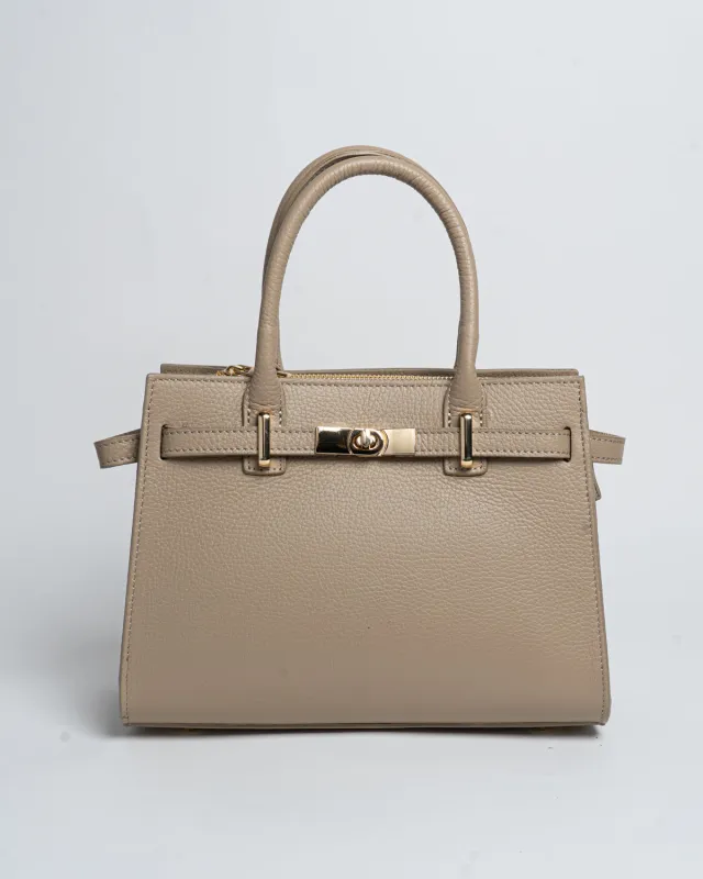 Borsa Kelly G - Taupe made by Carro Positano