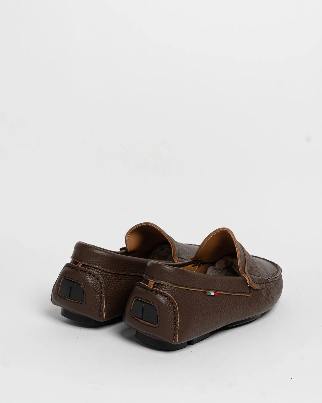 Mocassino in pelle con bendina - Castagna sold by Carro Positano product image thumbnail 4