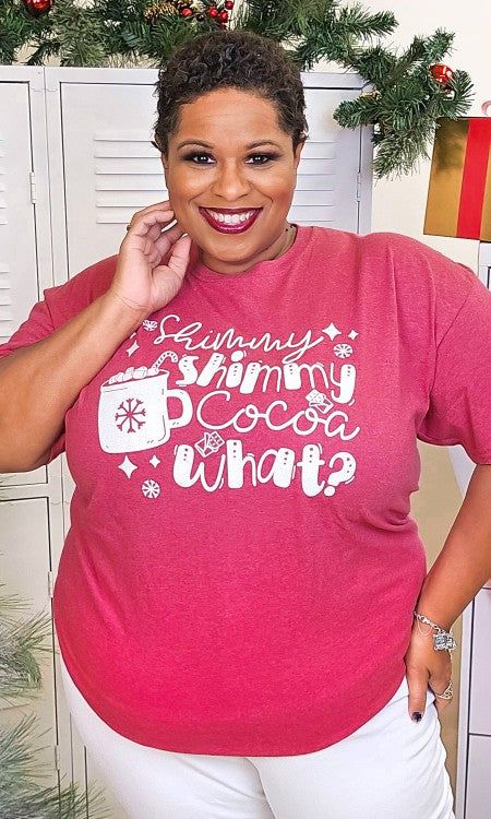 Shimmy Shimmy Cocoa What Graphic T-Shirt sold by The Dogwood Boutique product image thumbnail 2