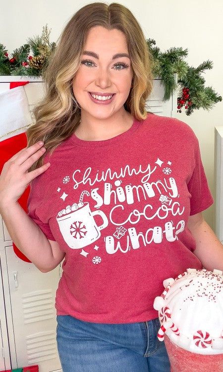 Shimmy Shimmy Cocoa What Graphic T-Shirt sold by The Dogwood Boutique